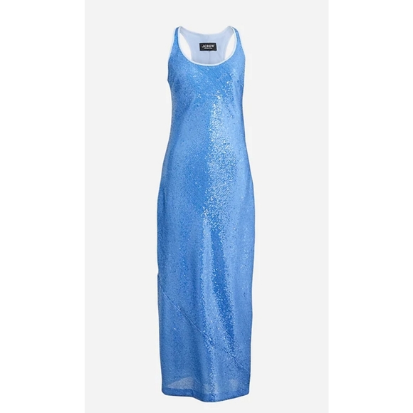 73. J.Crew Collection limited-edition Alicia sequin racerback slip dress - Picture 7 of 12